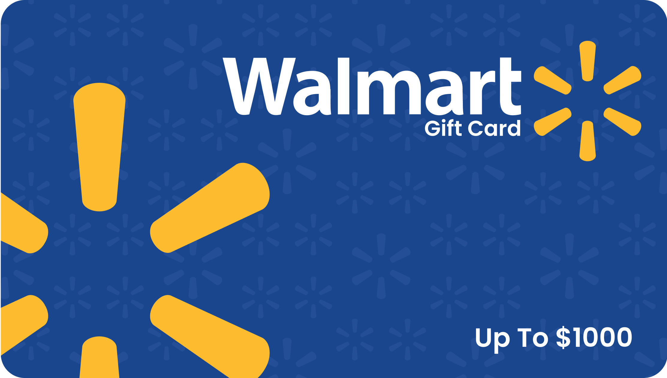 $1,000 Walmart reward promotion